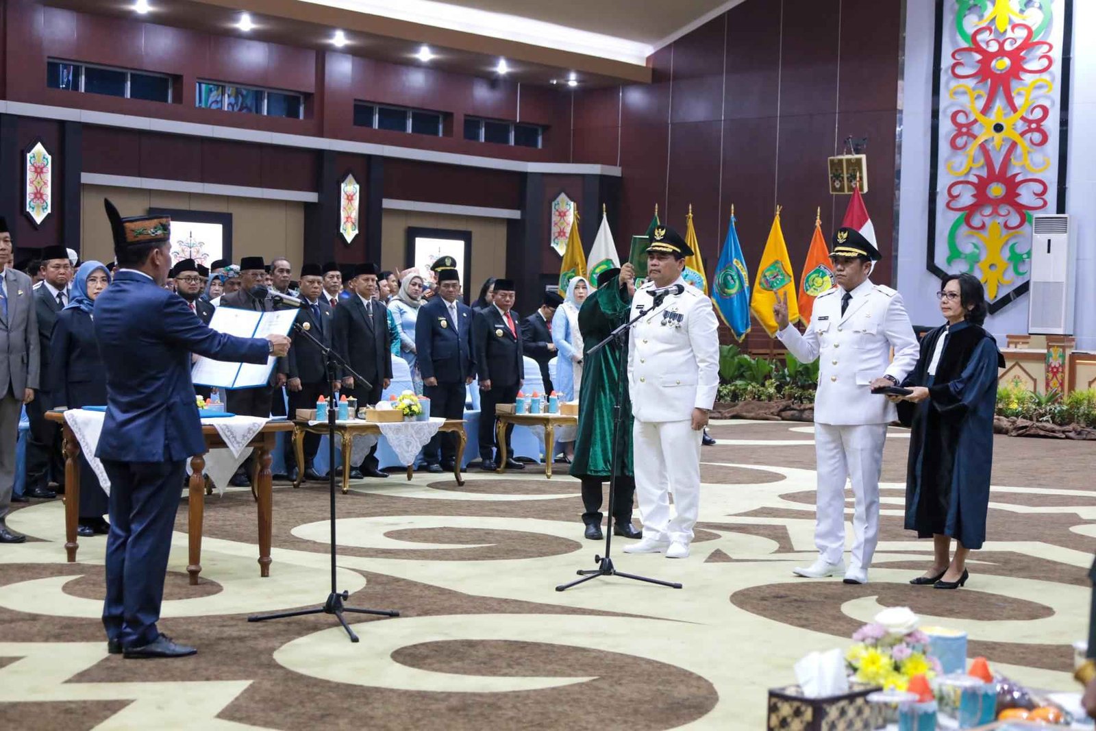 Gubernur Kalteng Lantik Bupati dan Wakil Bupati Barito Utara Masa Jabatan 2025–2030
