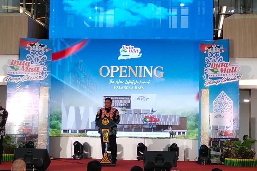 Hadiri Peresmian Duta Mall Palangka Raya, Wagub Kalteng Sampaikan Apresiasi Atas Kepercayaan Investor