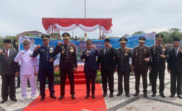 Peringatan HUT Ke-80 TNI, Gubernur dan Wagub Kalteng Sampaikan Harapan TNI Semakin Maju dan Modern