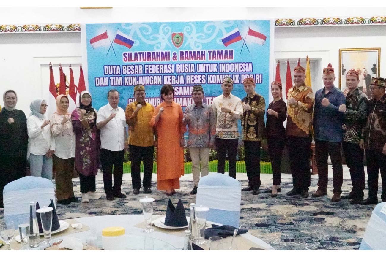 Pemprov Kalteng Gelar Hasupa Hasundau dengan Duta Besar Rusia untuk Indonesia dan Komisi IX DPR RI