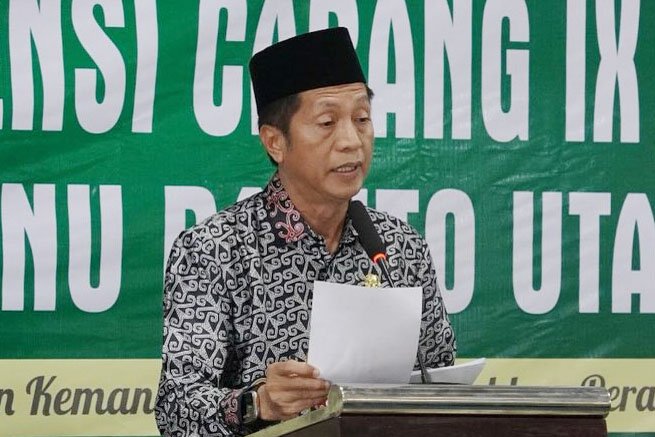 Sekda Barito Utara Buka Konfercab IX Muslimat NU Tahun 2025