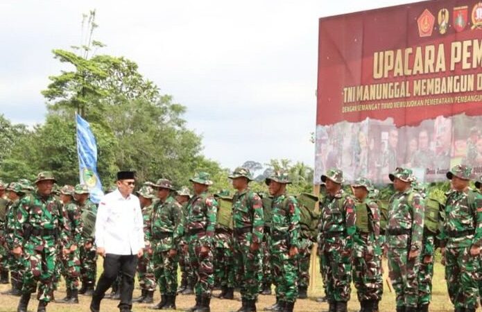 Kodim 1013/Muara Teweh Gelar Kegiatan TMMD Reguler ke-126 Tahun 2025