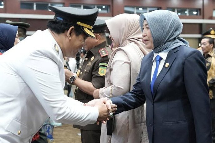 Pimpinan Serta Anggota DPRD Barut Hadiri Pelantikan Bupati dan Wakil Bupati Barito Utara Periode 2025–2030