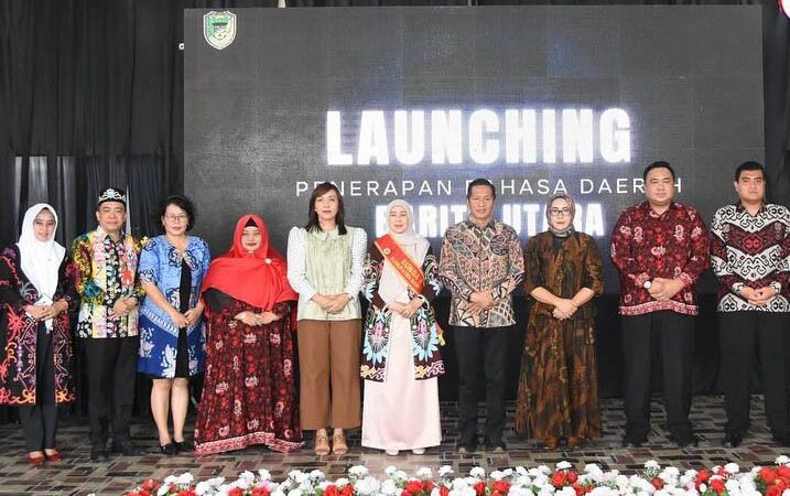 Sekda Buka Festival Tunas Bahasa Ibu Tingkat Kabupaten Barito Utara
