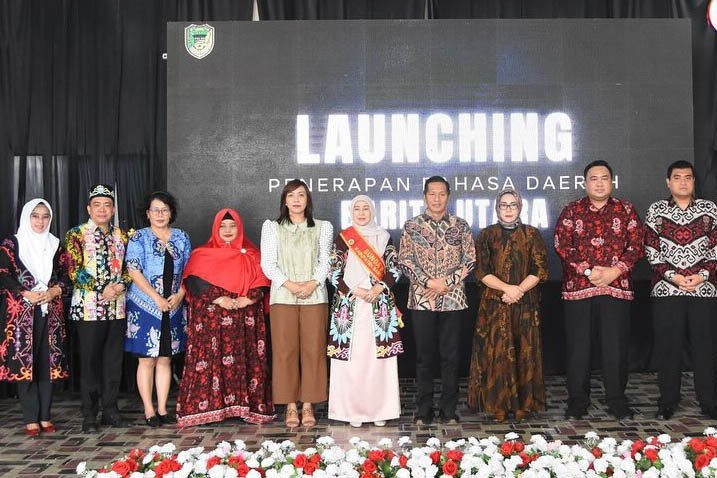 Sekda Buka Festival Tunas Bahasa Ibu Tingkat Kabupaten Barito Utara
