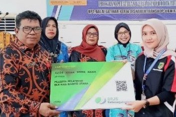 UPT BLK Disnakertranskop UKM Barut Gelar Pelatihan Menjahit Lanjutan