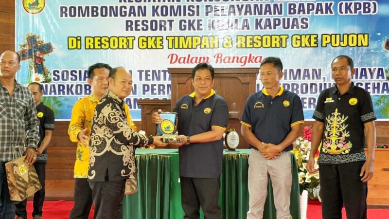 KPB Resort GKE Kapuas Laksanakan Kunjungan Kasih ke Timpah