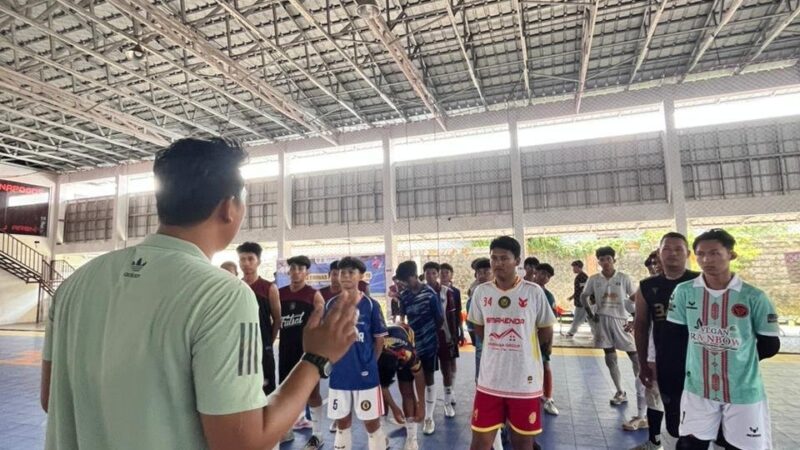 AFP Kalteng Seleksi Timnas Futsal Under 16 dan Under 19