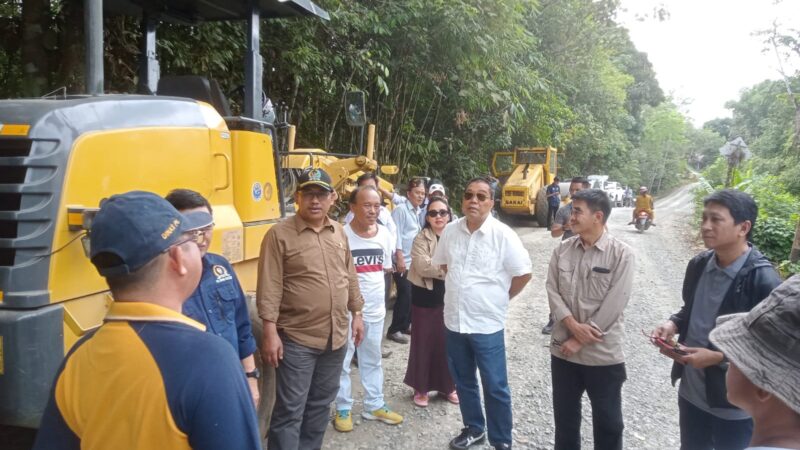 Komisi IV DPRD Kalteng Pantau Langsung Progres Pembangunan Ruas Jalan Daerah Bartim