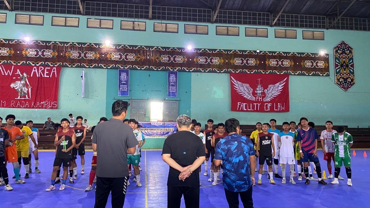 20 Pelajar Masuk Seleksi Timnas Futsal Region Kalteng