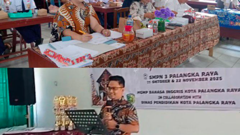 Story Telling Competition dan Singing Contest di SMPN 3 Palangka Raya
