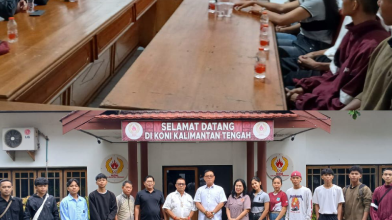 KONI Kalteng Lepas Kontingen Tinju ke Kejurnas di Palu
