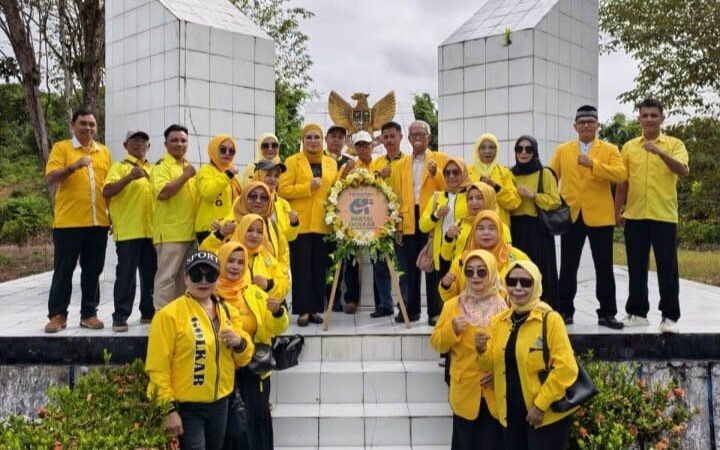 Peringati HUT ke-61, Partai Golkar Laksanakan Ziarah dan Do’a Bersama