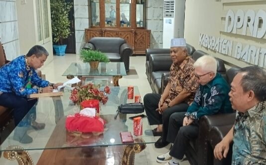 Bahas Pemotongan Anggaran, DPRD HSU Kunker ke DPRD Barut