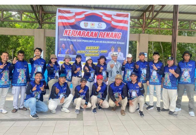 Kobar Berjaya di Kejuaraan Akuatik Antar Pelajar se-Kalteng