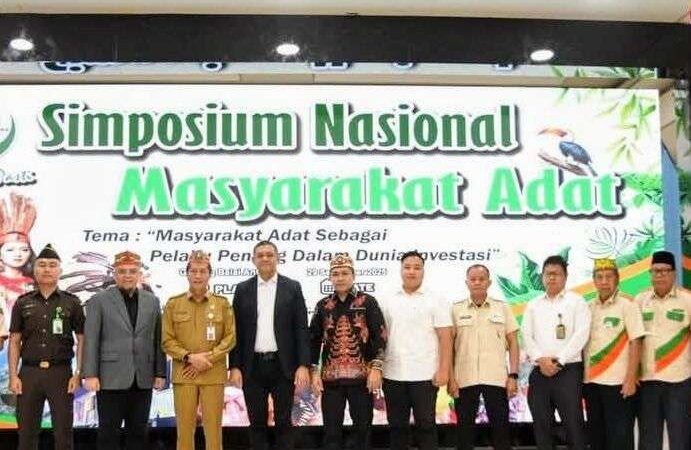 Sekda Barut Hadiri Simposium Nasional Masyarakat Adat