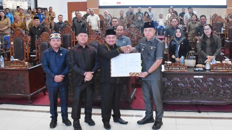 Rapat Paripurna Penandatanganan Nota Kesepakatan KUA PPAS TA 2026