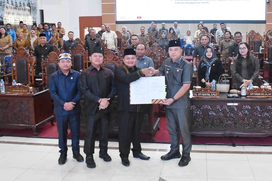 Rapat Paripurna Penandatanganan Nota Kesepakatan KUA PPAS TA 2026