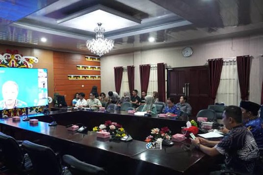 Rakor Bersama Kemendagri, Wabup Mura : Pendirian BUMD Tingkatkan PAD