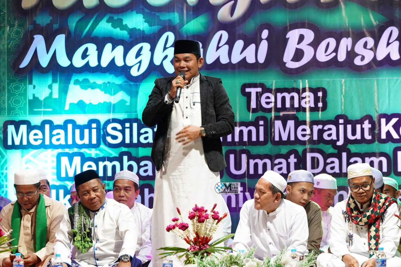 Wakil Bupati Mura Hadiri Tabligh Akbar Mangkahui Bersholawat