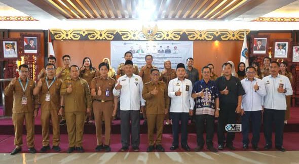 Bupati Heriyus Teken Nota Kesepakatan dengan Pengadilan Agama Muara Teweh dan Kemenag Mura