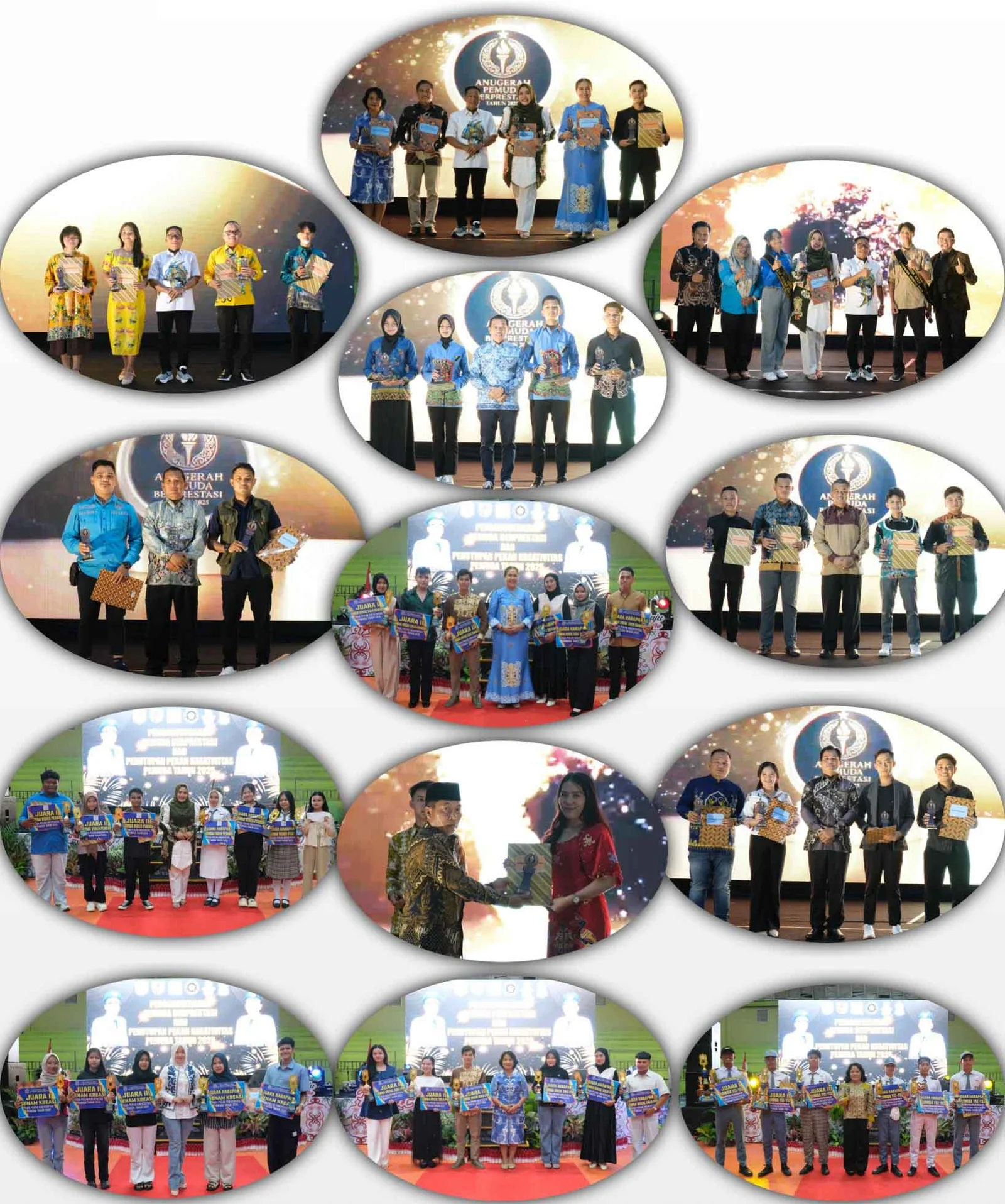 Bupati Mura Heriyus Hadiri Malam Anugerah Pemuda Berprestasi dan Penutupan Pekan Kreativitas Pemuda
