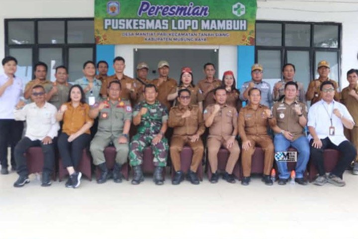 Bupati Mura Resmikan Puskesmas Lopo Mambuh di Desa Mantiat Pari