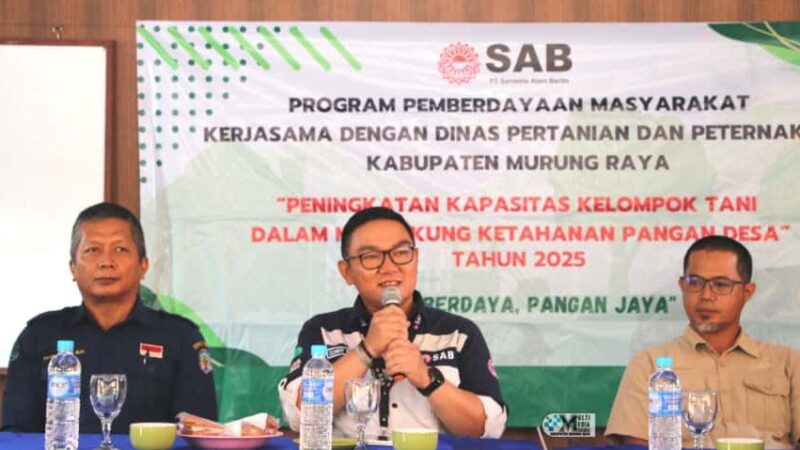 Sinergi Pemkab Mura dan Perusahaan, Majukan Sektor Pangan Melalui Pelatihan Peningkatan Kapasitas Kelompok Tani