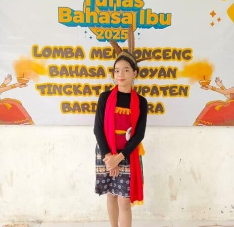 Plt Camat Gunung Purei Apresiasi Kepada Siswa SDN 1 Tambaba Uria Raih Juara I Bahasa Tewoyan