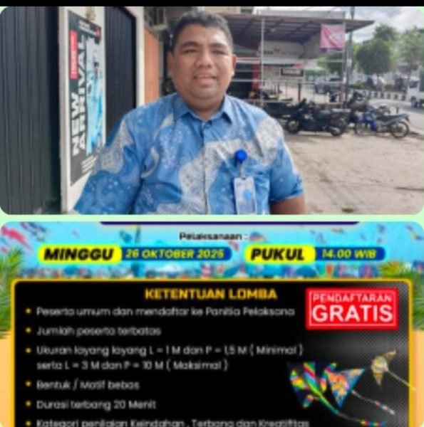 Yamaha Surya Pratama Muara Teweh Gelar Festifal Layang-Layang Hias