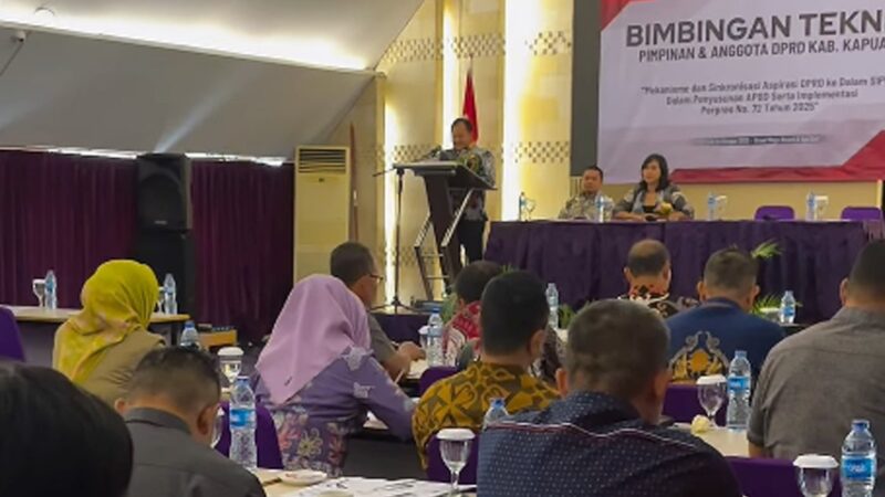 DPRD Kapuas Laksanakan Bimtek Mekanisme dan Sinkronisasi Aspirasi DPRD ke SIPD Dalam Penyusunan APBD